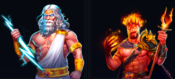 Зевс против Аида слот с яркими визуальными эффектами